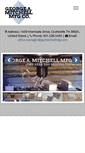 Mobile Screenshot of gamitchellmfg.com